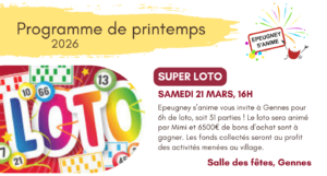 Programme de printemps 2026